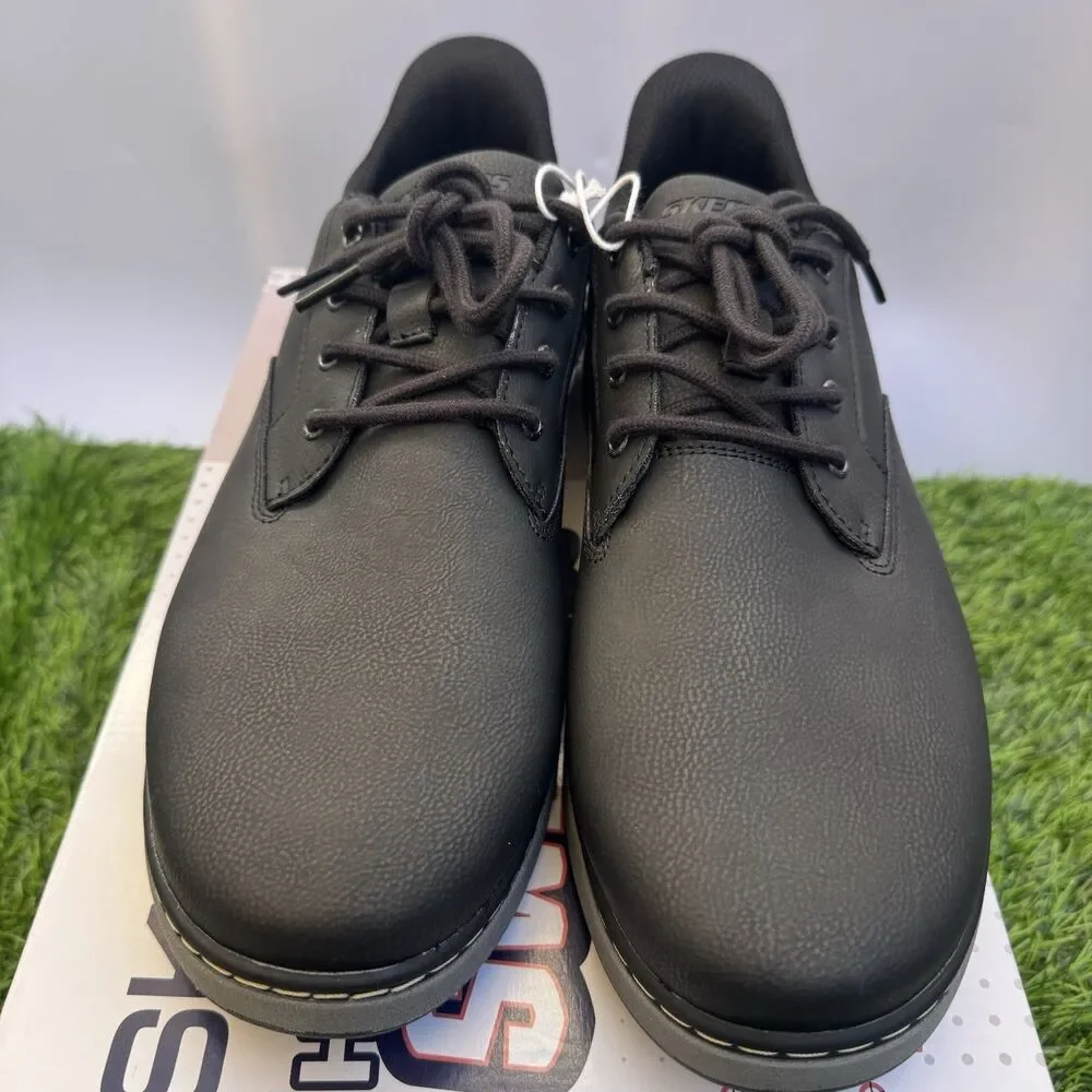 Skechers Hands Free Swift Fit Men’s 10.5 Black Waterproof Casual Sneakers New